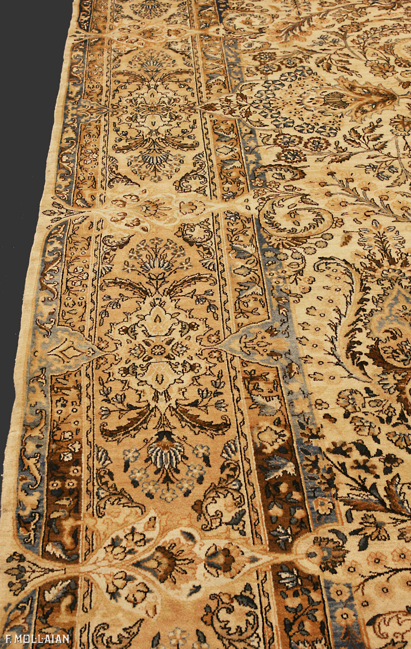 Antique Persian Kerman Carpet n°:55753202